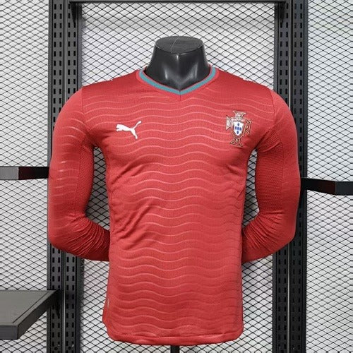 Portugal Home Long Sleeve (Player Version) –