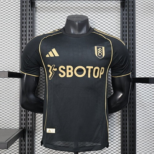 Fulham Black Away (Player Version) – 2025–26