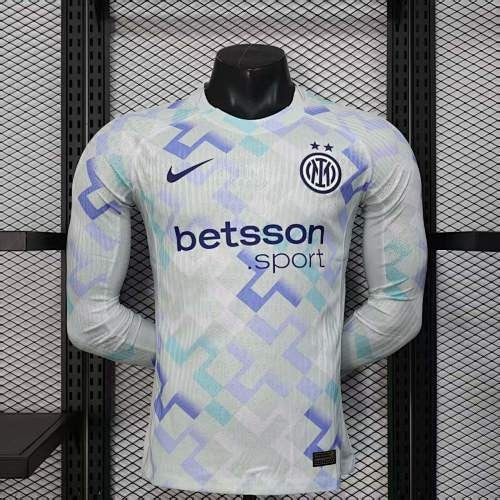 Inter Milan Away Long Sleeve (Player Version) – 2025–26