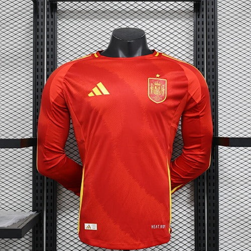 Spain Home Long Sleeve (Player Version) –