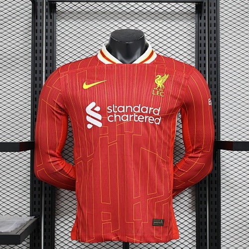 Liverpool Home Long Sleeve (Player Version) –