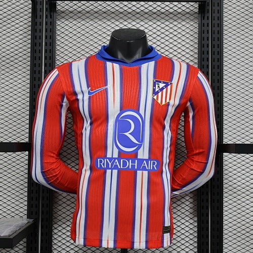 Atlético Madrid Home Long Sleeve (Player Version) –