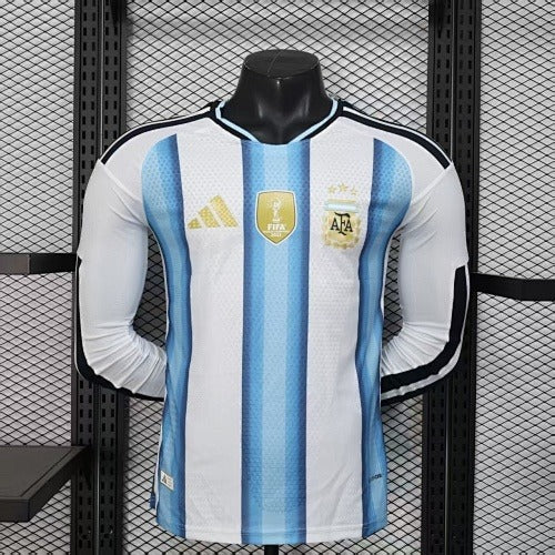Argentina Home Long Sleeve (Player Version) – 2026