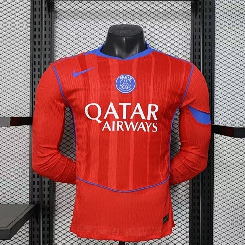 Barcelona Away Long Sleeve (Player Version) – 2025–26
