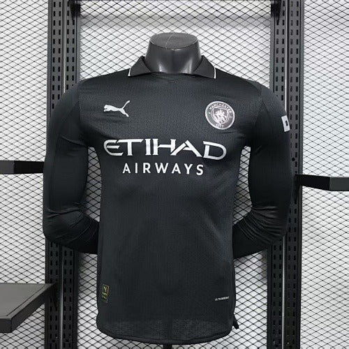 Manchester City Black Long Sleeve (Player Version) –