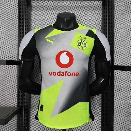 Borussia Dortmund Away (Neon Green) (Player Version) – 2025–26