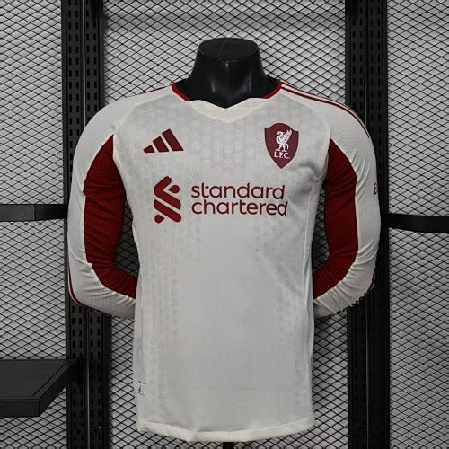 Liverpool Away Long Sleeve (Player Version) – 2025–26