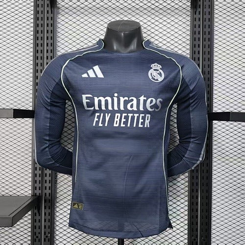 Real Madrid Away Long Sleeve (Player Version) –