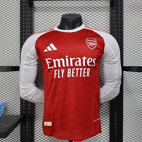 Arsenal Home Long Sleeve (Player Version) – 2025–26