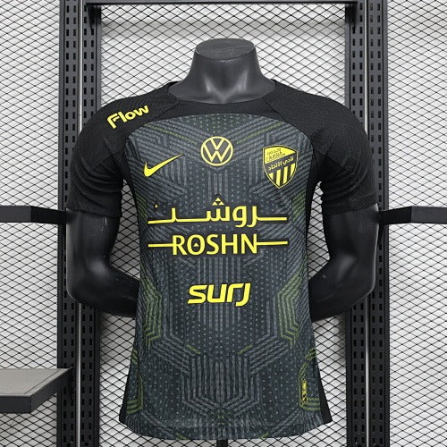 Al-Ittihad Away Black (Sponsor Version) (Player Version) –