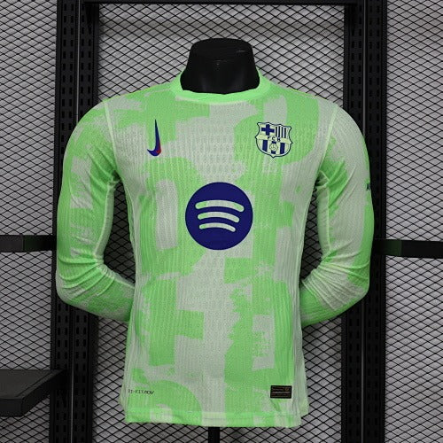 Barcelona Green Long Sleeve (Player Version) –