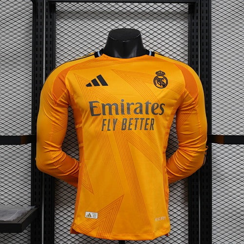 Real Madrid Away Long Sleeve (Player Version) –